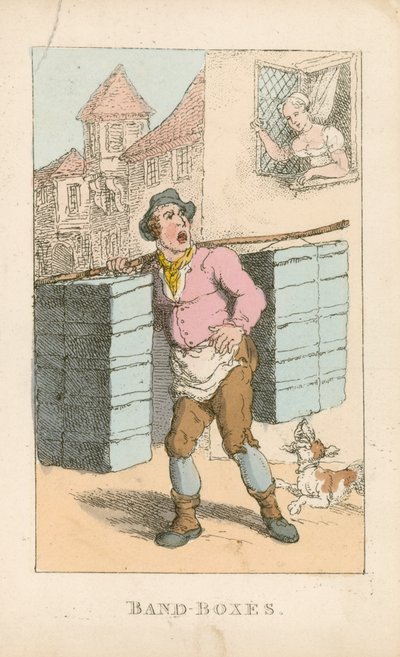 Hutschachteln von Thomas Rowlandson